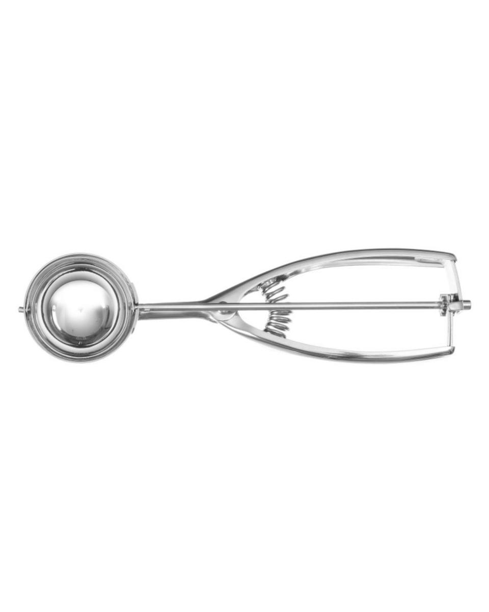 Cuillère à portion - 1/20 litre - Ø 5,6 cm - acier inoxydable - Kitchen Line - Hendi - 572313
