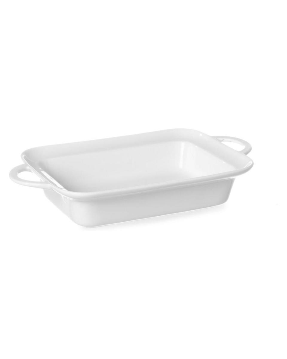Plat à tapas - 3 pièces - 18,5 X 26 CM - Blanc - Porcelaine - Hendi - 784129
