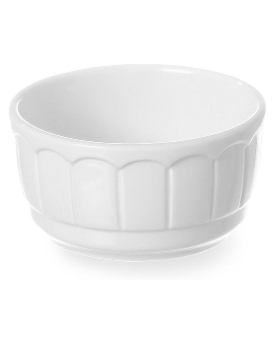 Plat à four Rustica - 4 pièces - Ø100 - Blanc - Porcelaine - Hendi - 786307
