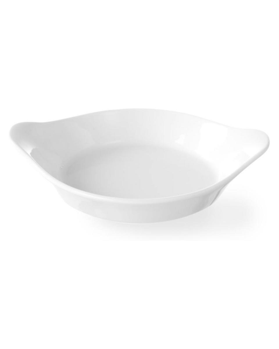 Plat à four - 6 pièces - 18,5 X 15,2 CM - Blanc - Porcelaine - Hendi - 785904