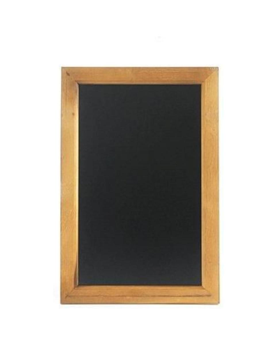 Tableau noir mural - 40 X 60 cm - Noir - Hendi - 664032