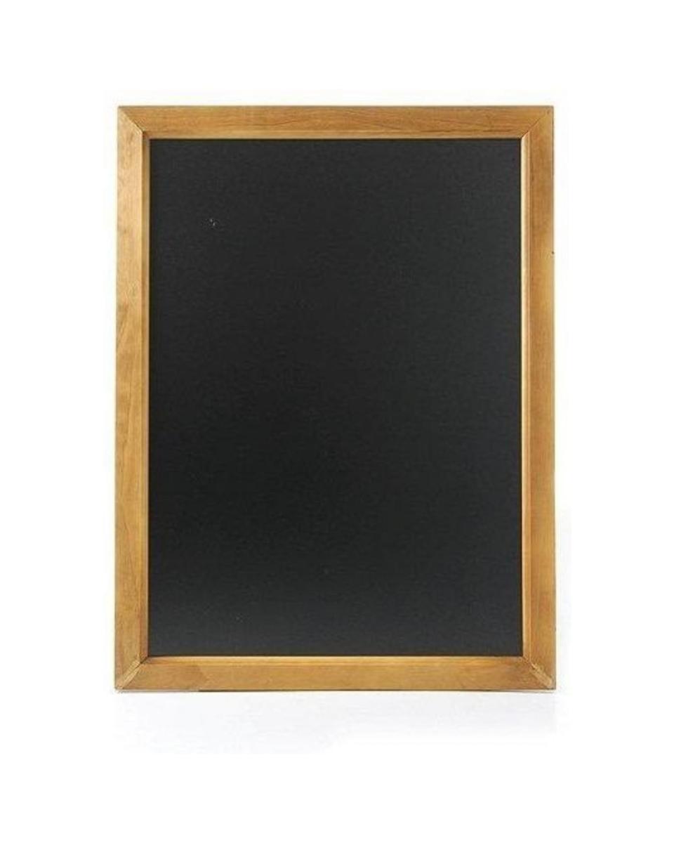 Tableau noir mural - 60 X 80 cm - Noir - Hendi - 664049