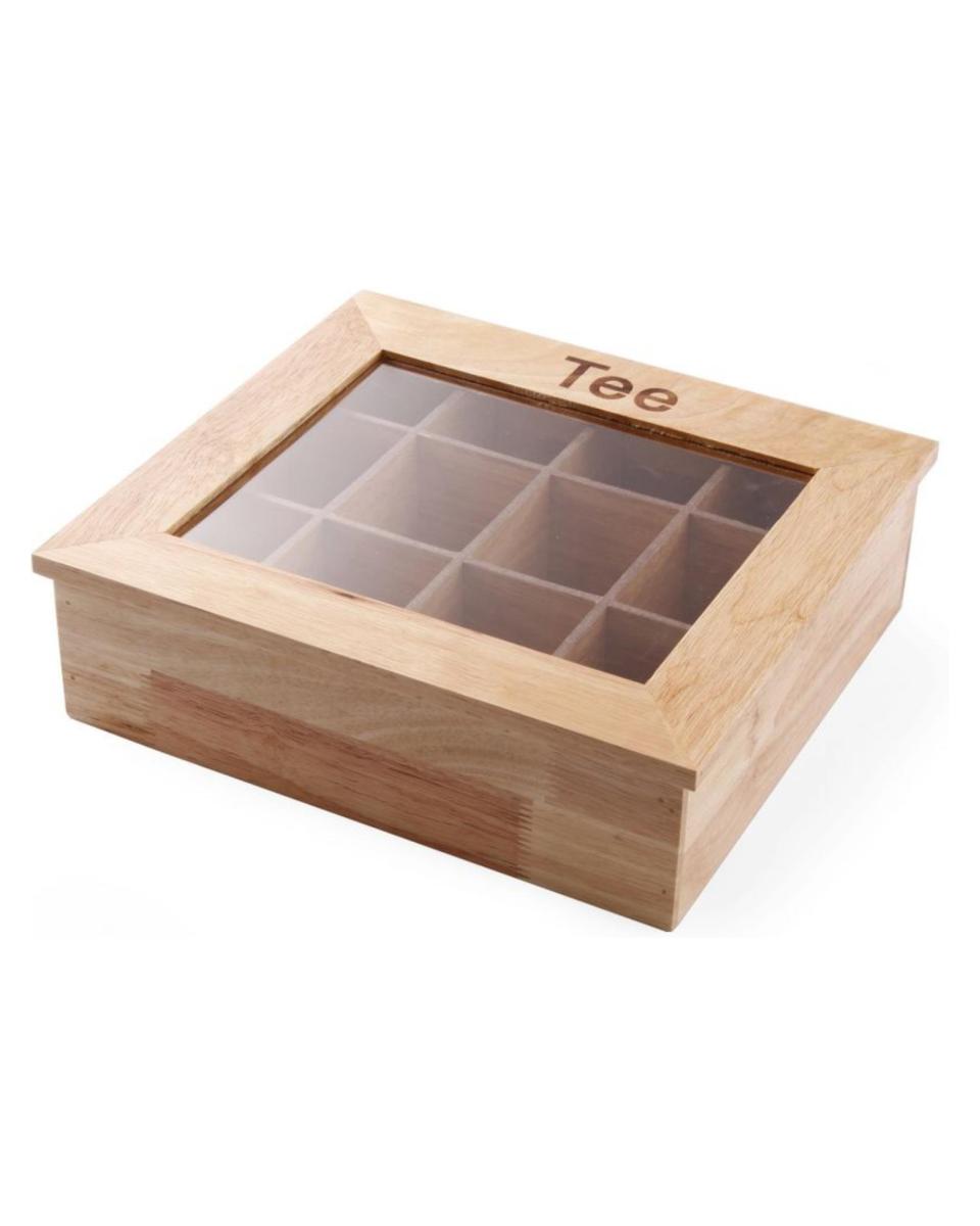 Boîte à thé - Bois - Hendi - 456514