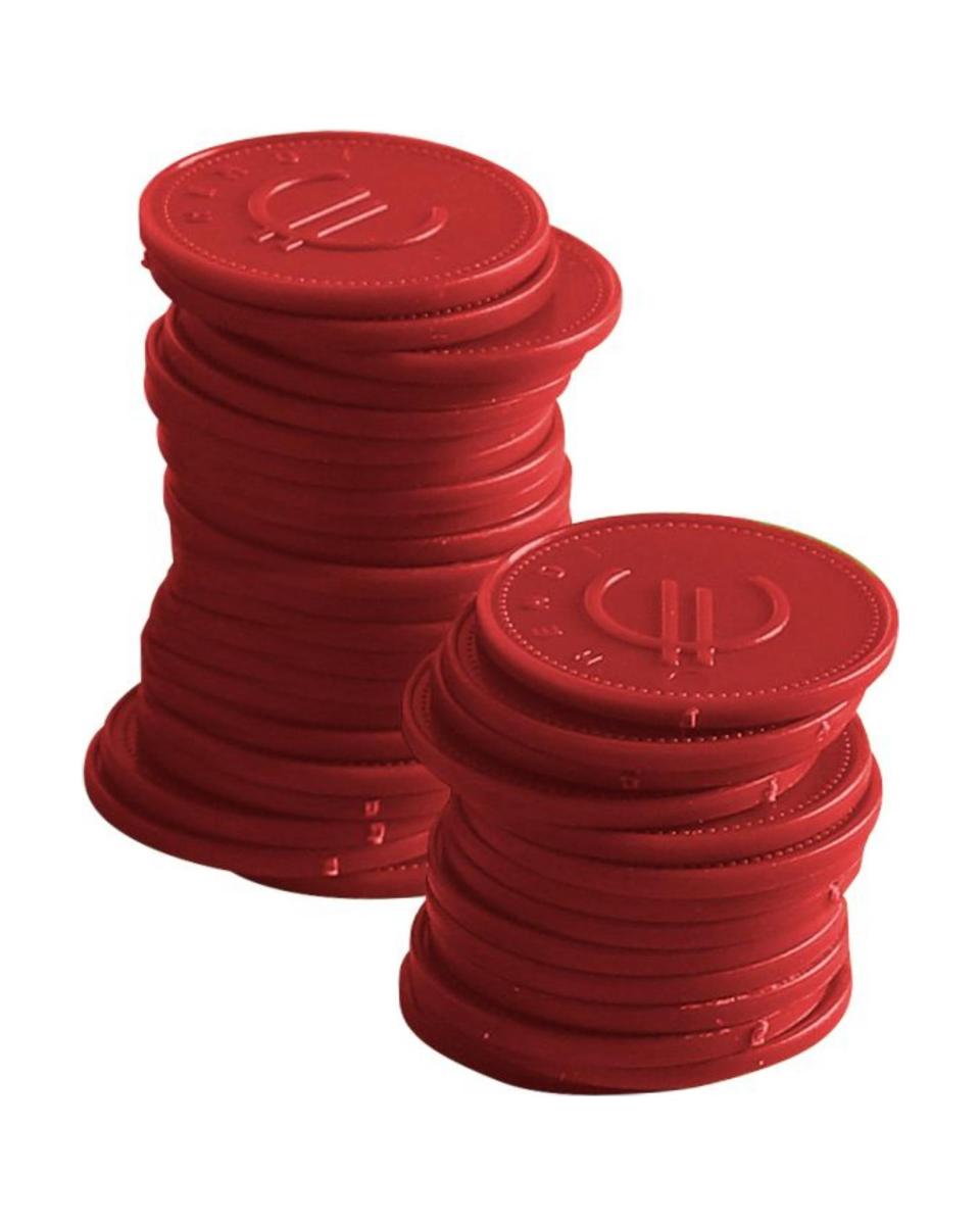 Pièces de consommation - Rouge - Plastique - Hendi - 665145