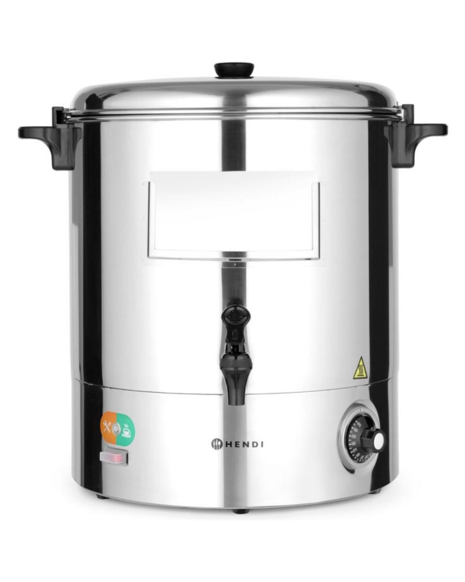 Bouilloire Boisson Chaude - 30 L - Inox - Hendi - 209905