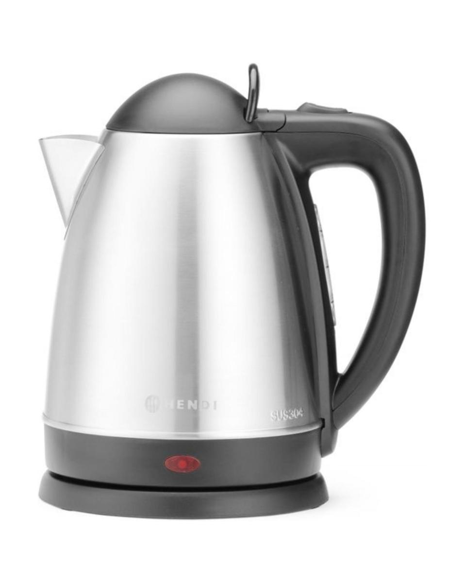 Bouilloire électrique - 1,8 L - Inox - Hendi - 209981