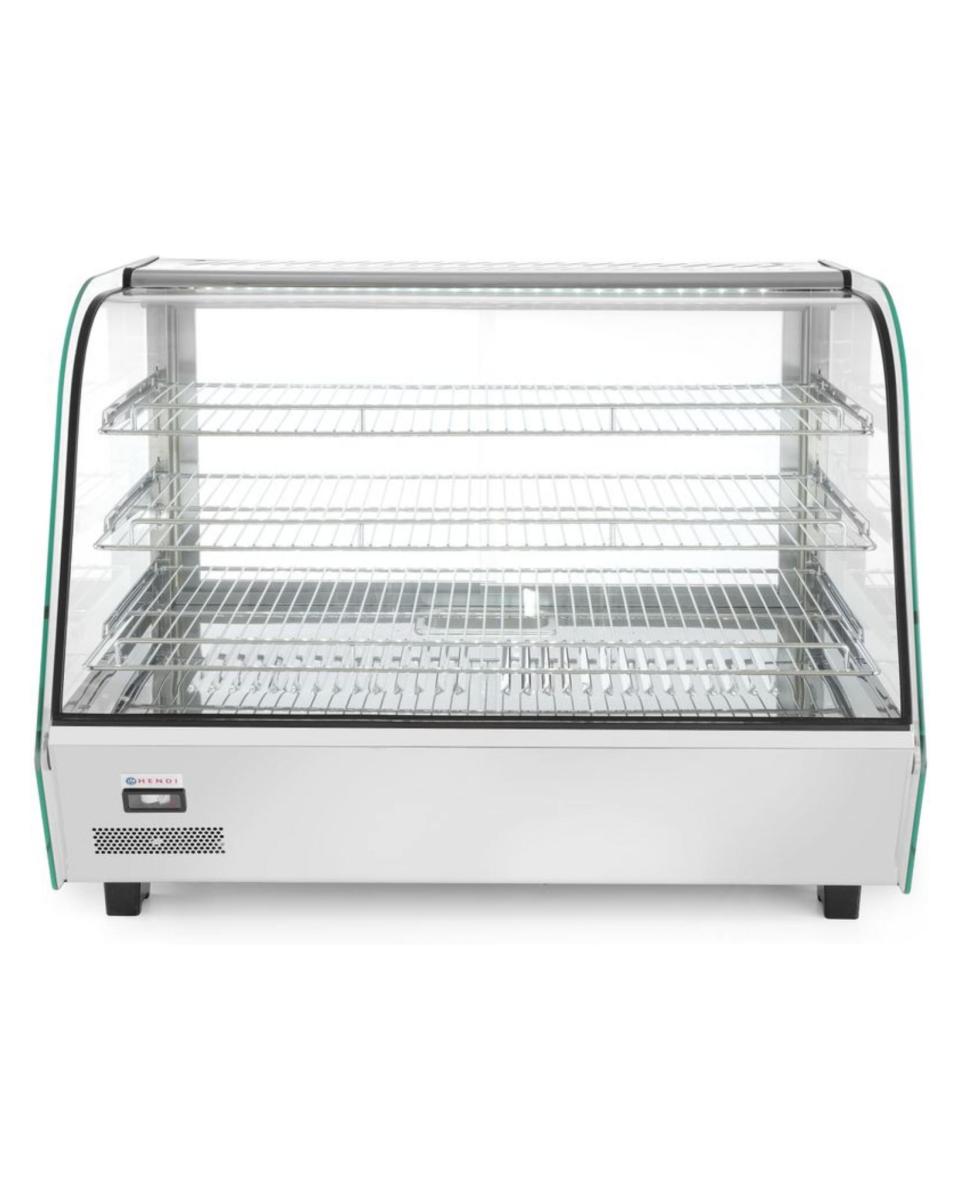 Vitrine chauffante design trois couches - 160 litres - Hendi - 233733