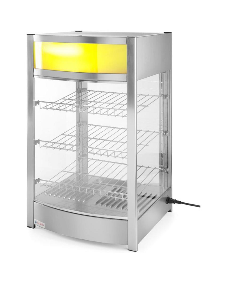 Armoire chauffante à trois couches - 97 litres - Hendi - 233740