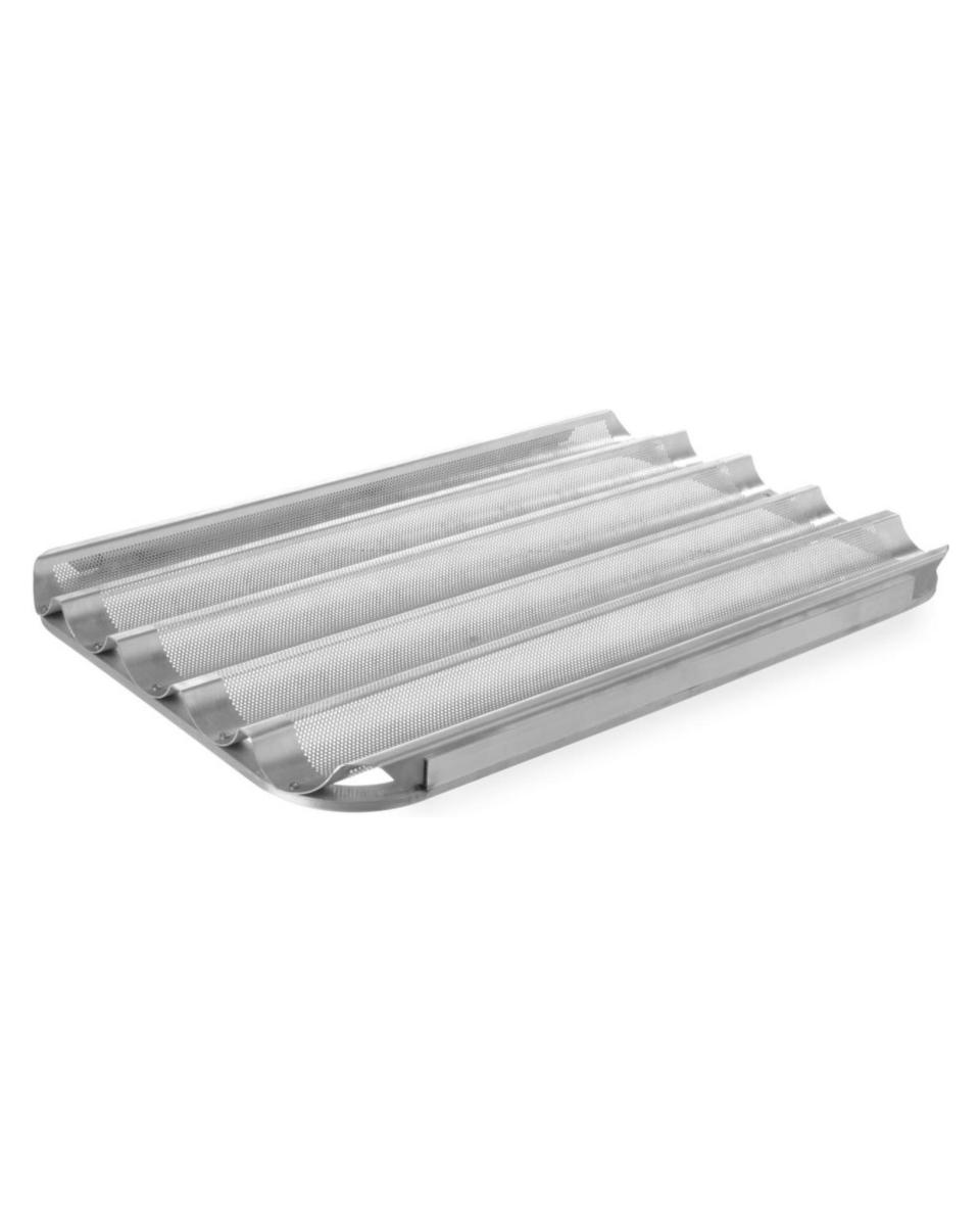 Plateau pour Baguette - Inox - 60 x 40 CM - Hendi - 808238