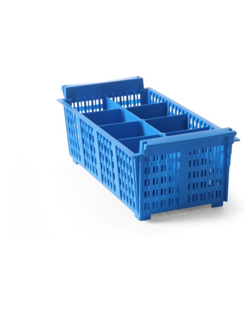 Panier à couverts - Bleu - Hendi - 871102