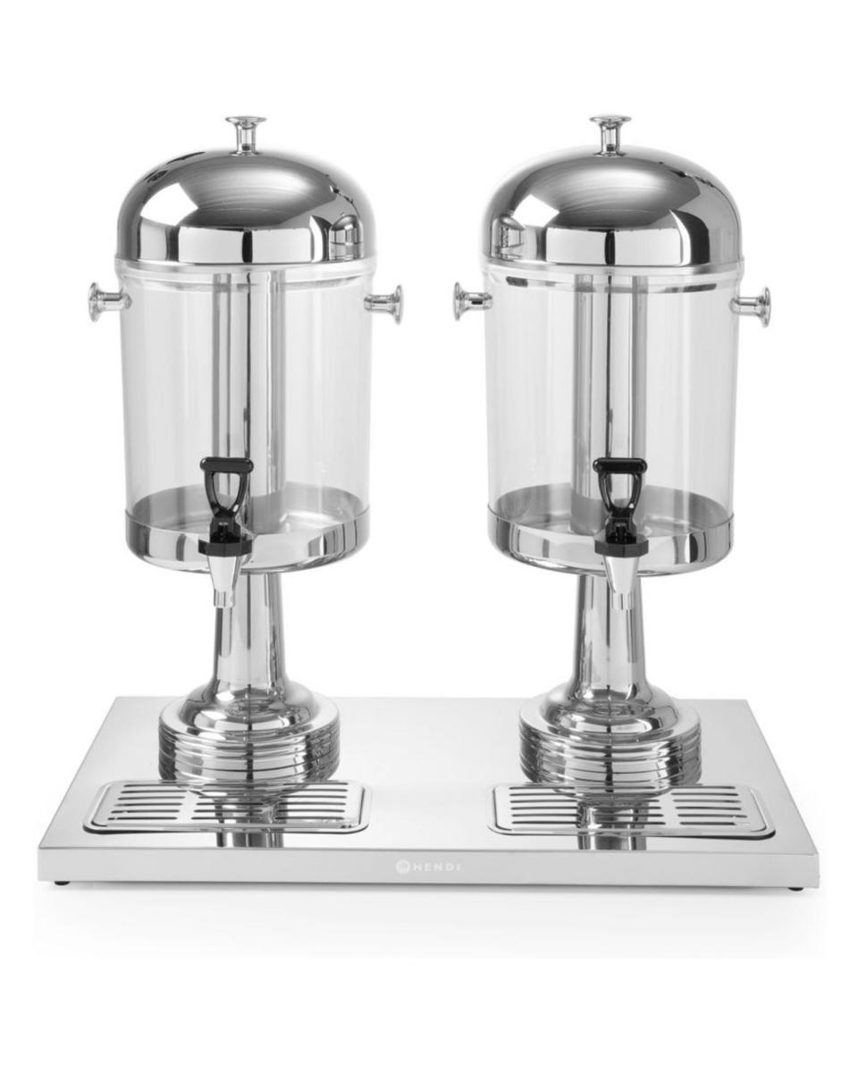 Distributeur de jus - 2 X 8 L - Hendi - 425411
