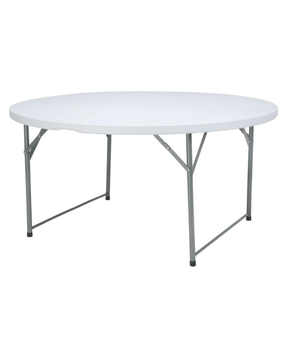 Table buffet - ronde pliable - 1500x740mm - Hendi - 810996