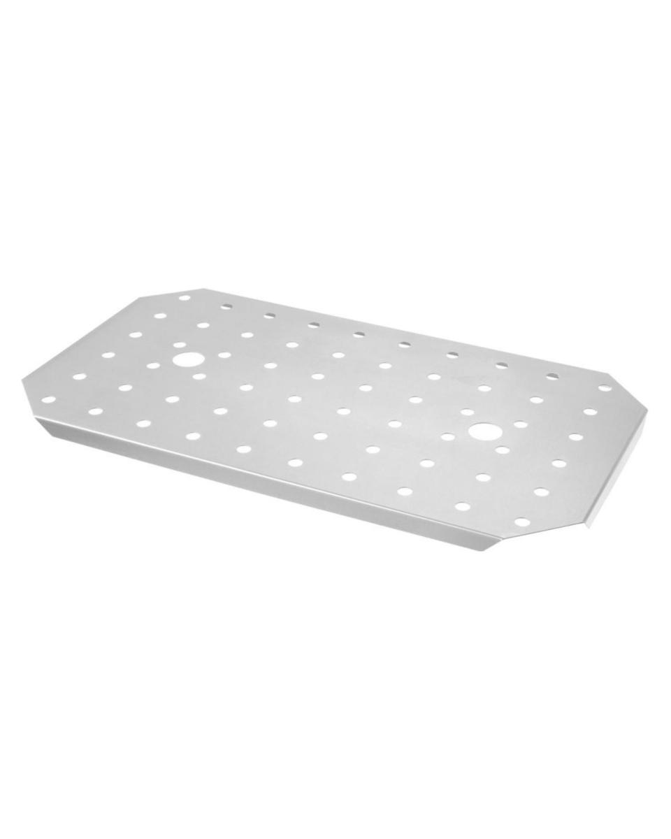 Inserts perforés Gastronorm - Inox - GN 2/3 - Hendi - 806296