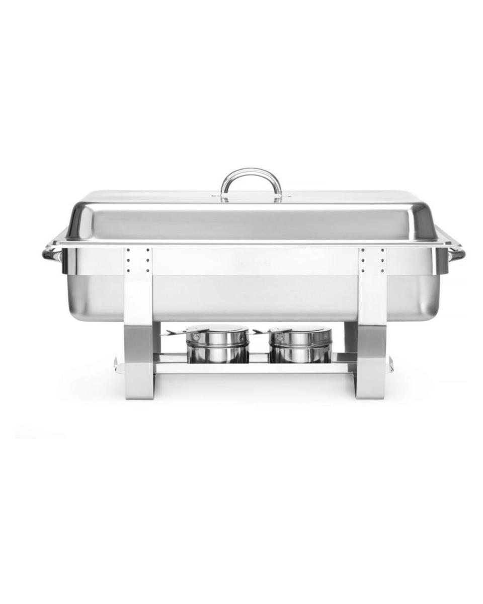 Chafing dish Gastronorm 1/1 - Inox 180 - H 29.5 X 35.8 X 60 CM - Hendi - 472613