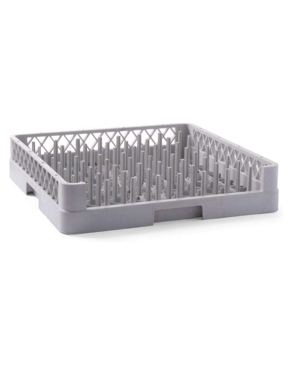 Panier lave-vaisselle pour plateaux - Polypropylène - H 10 X 50 X 50 CM - Hendi - 877111