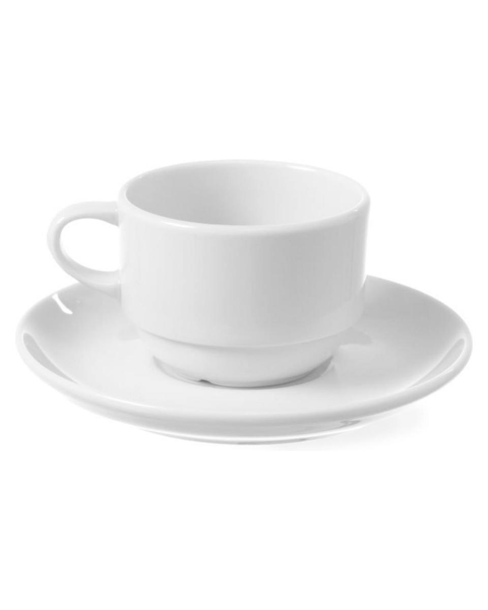 Tasse - 12 pièces - Delta - Porcelaine - 9 CM - Hendi - 799147