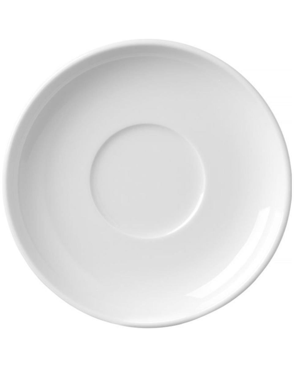 Plat - 12 pièces - Delta - Porcelaine - 11,5 CM - Hendi - 799154