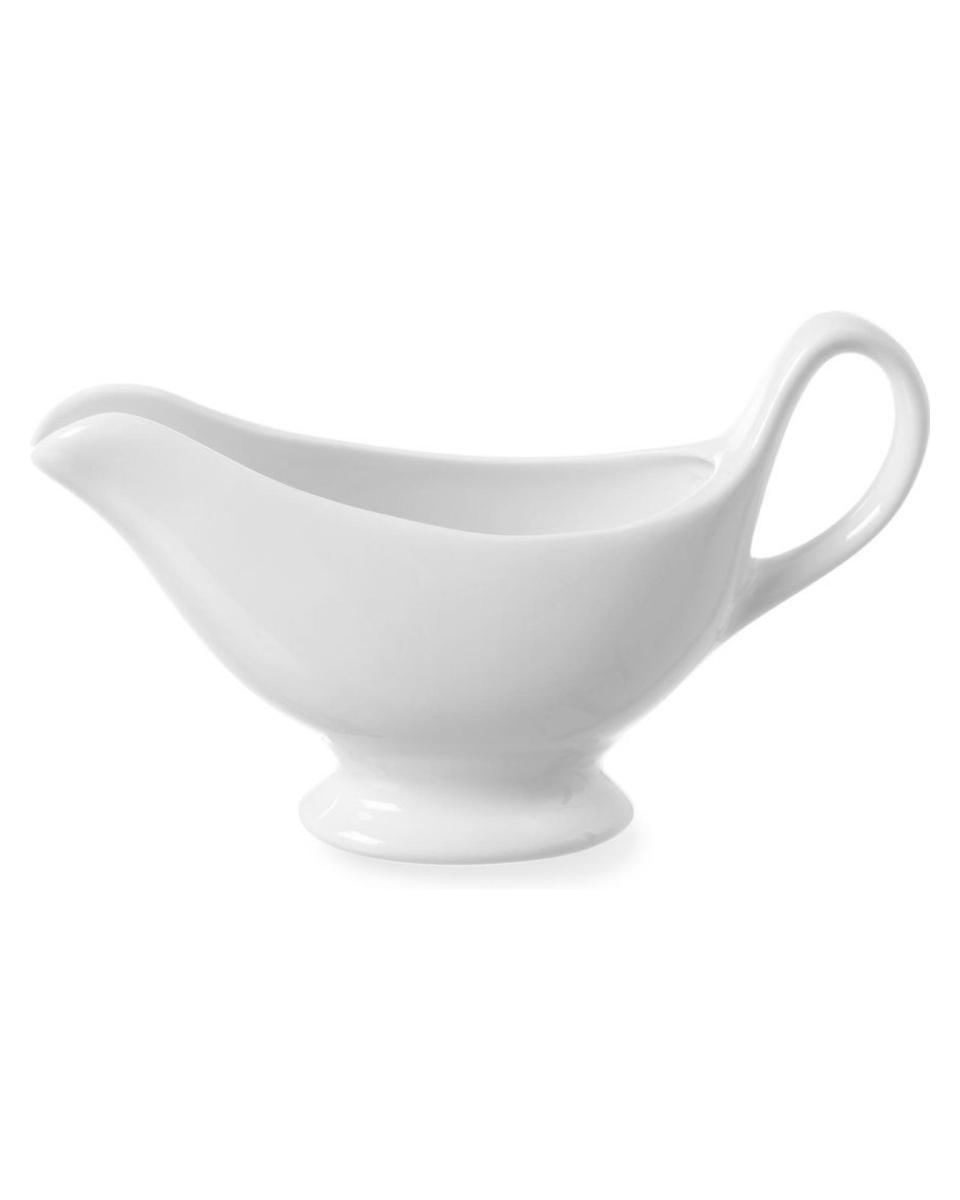 Saucière - 4 pièces - Porcelaine - H 13 X 5.5 X 18 CM - Hendi - 786437
