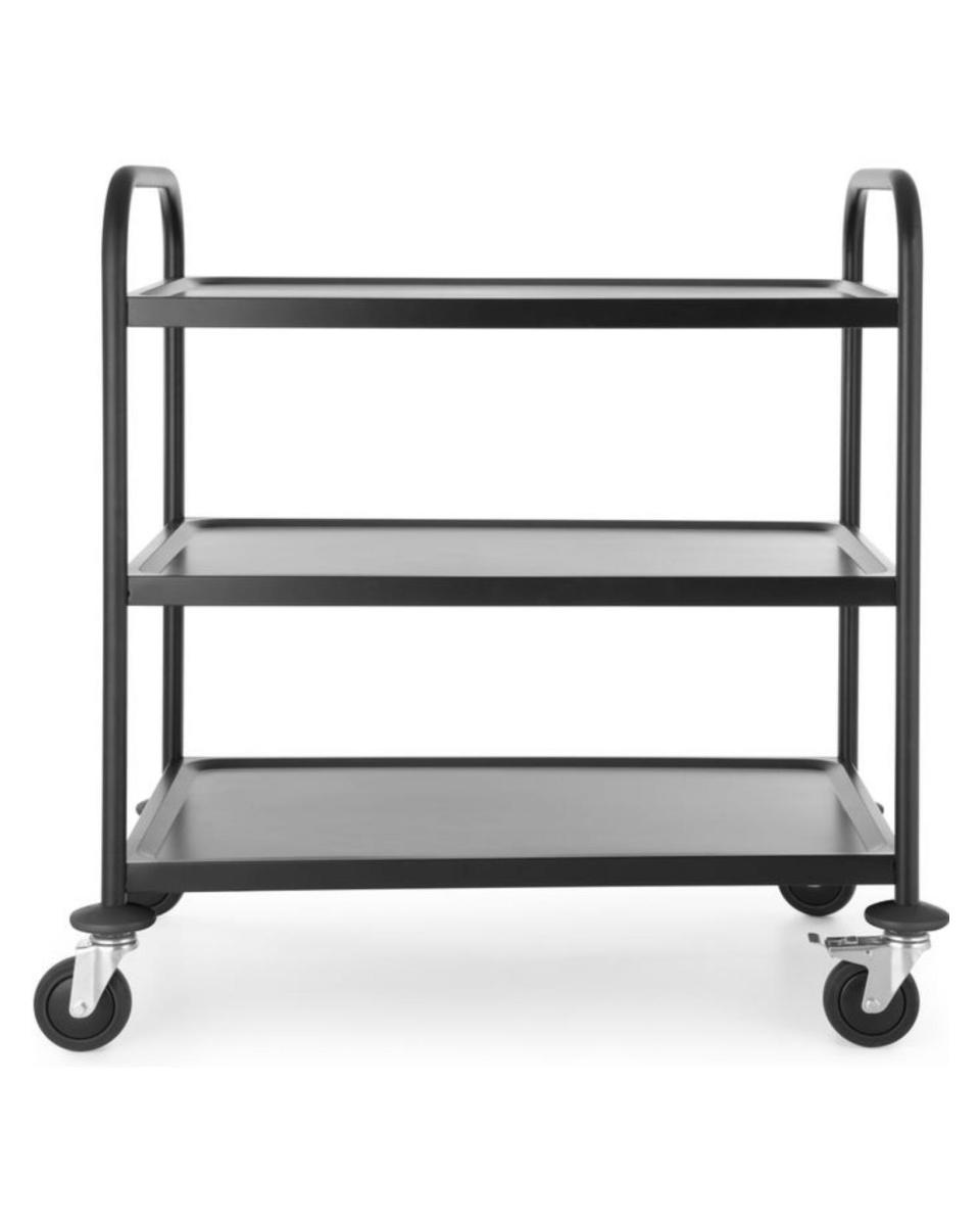 Chariot de service - H 95 x 59 x 91 CM - Hendi - 811320