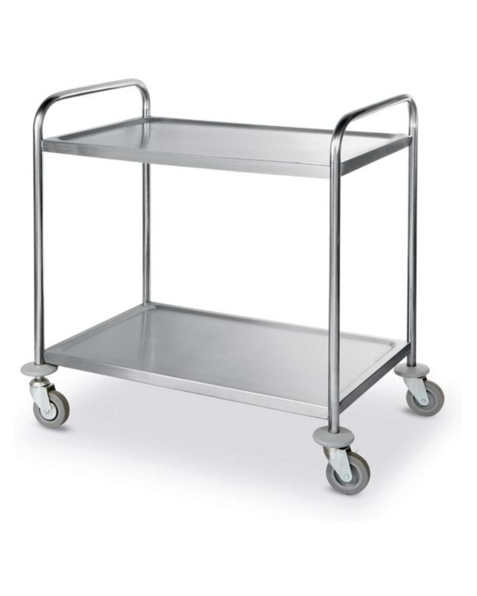 Chariot de service - H 95 x 59 x 91 CM - Hendi - 810002