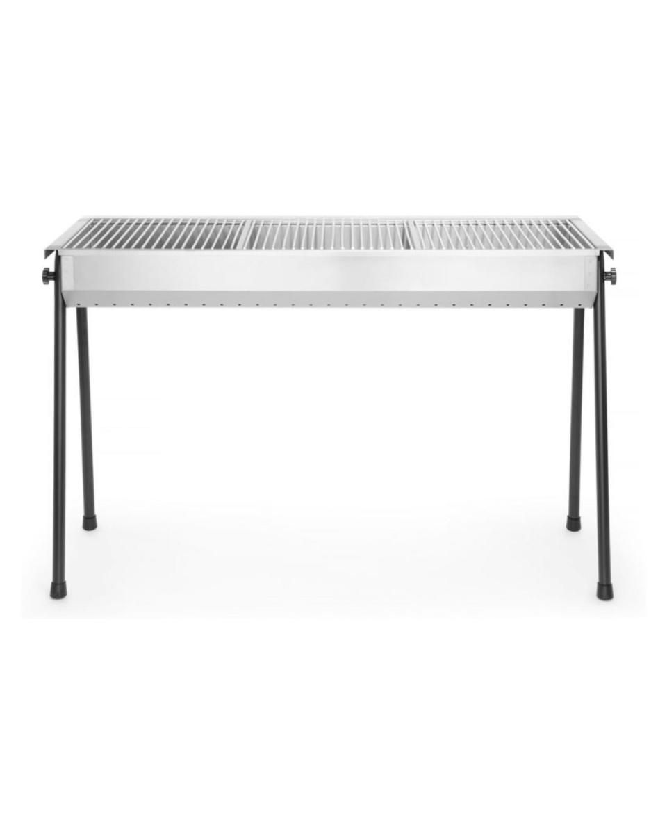 Barbecue à charbon Resto - 114 X 38 CM - Hendi - 150801