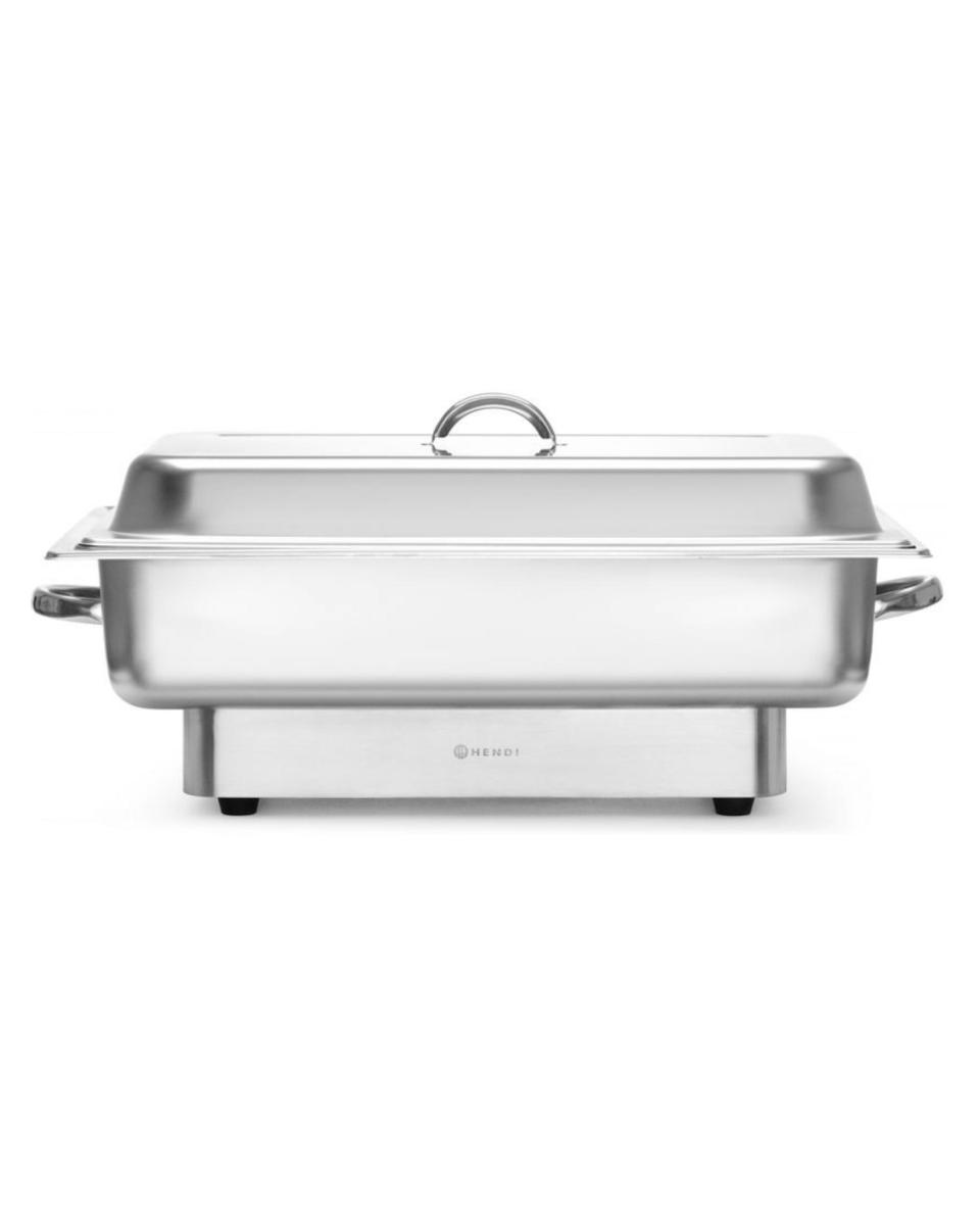 Chafing dish - Electrique - Pollina - 9 litres - Inox - Hendi - 204900