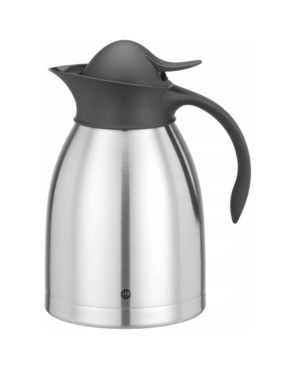 Pichet isotherme - inox - Bouton poussoir - 1,5 litre - Hendi - 446607