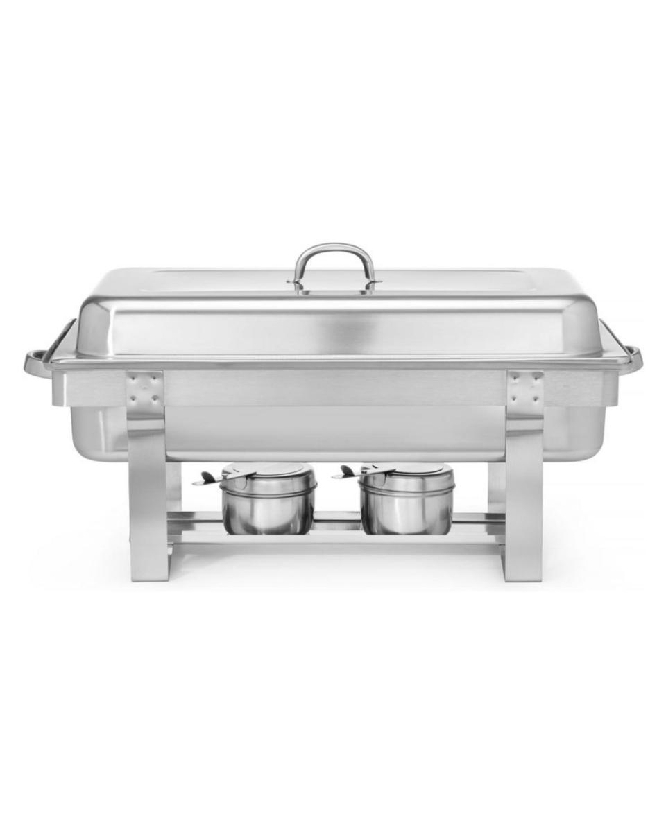 Chafing dish - 1/1 GN - Fiora premium - 9 litres - inox - Hendi - 471005