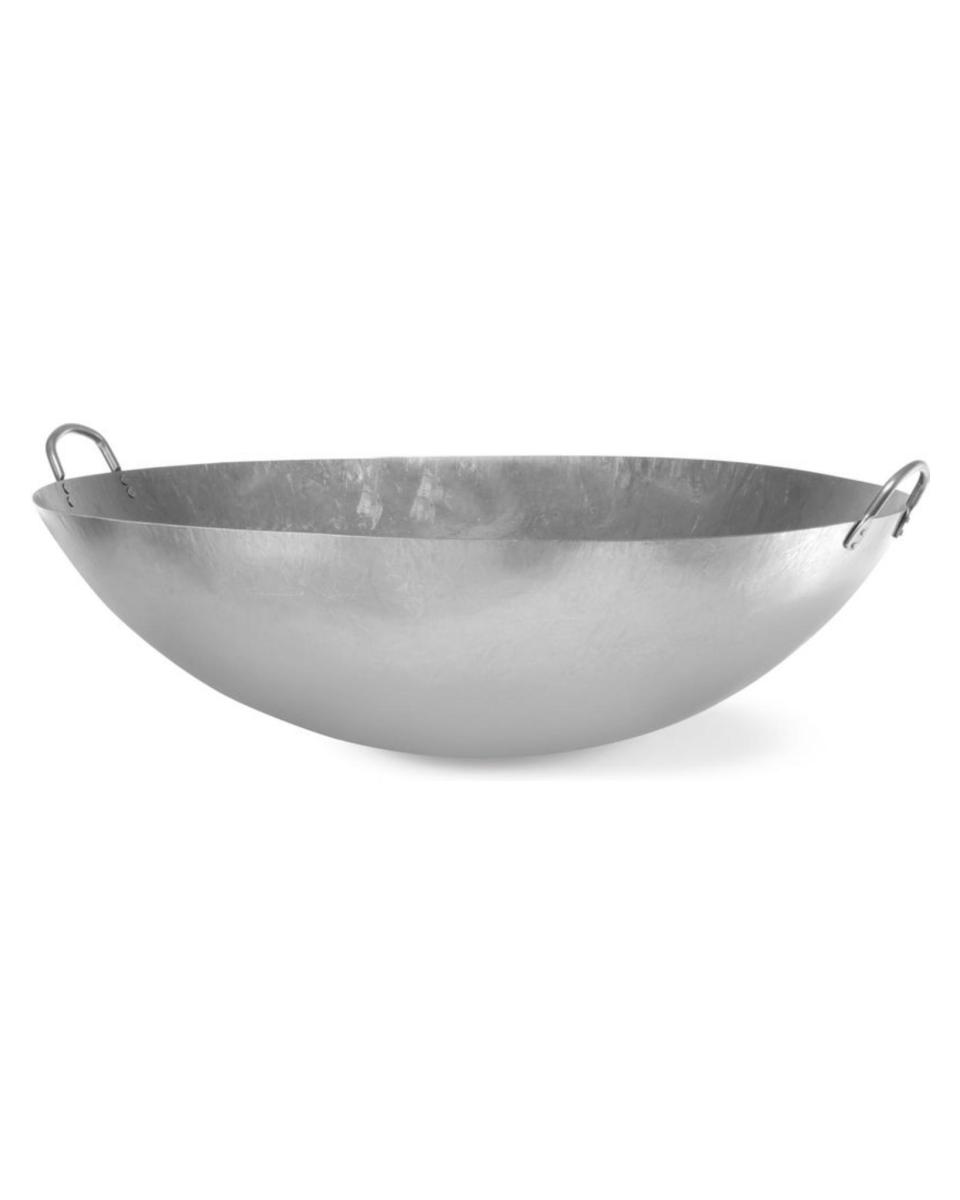 Poêle wok - Ø70 CM - Inox - Hendi - 626504
