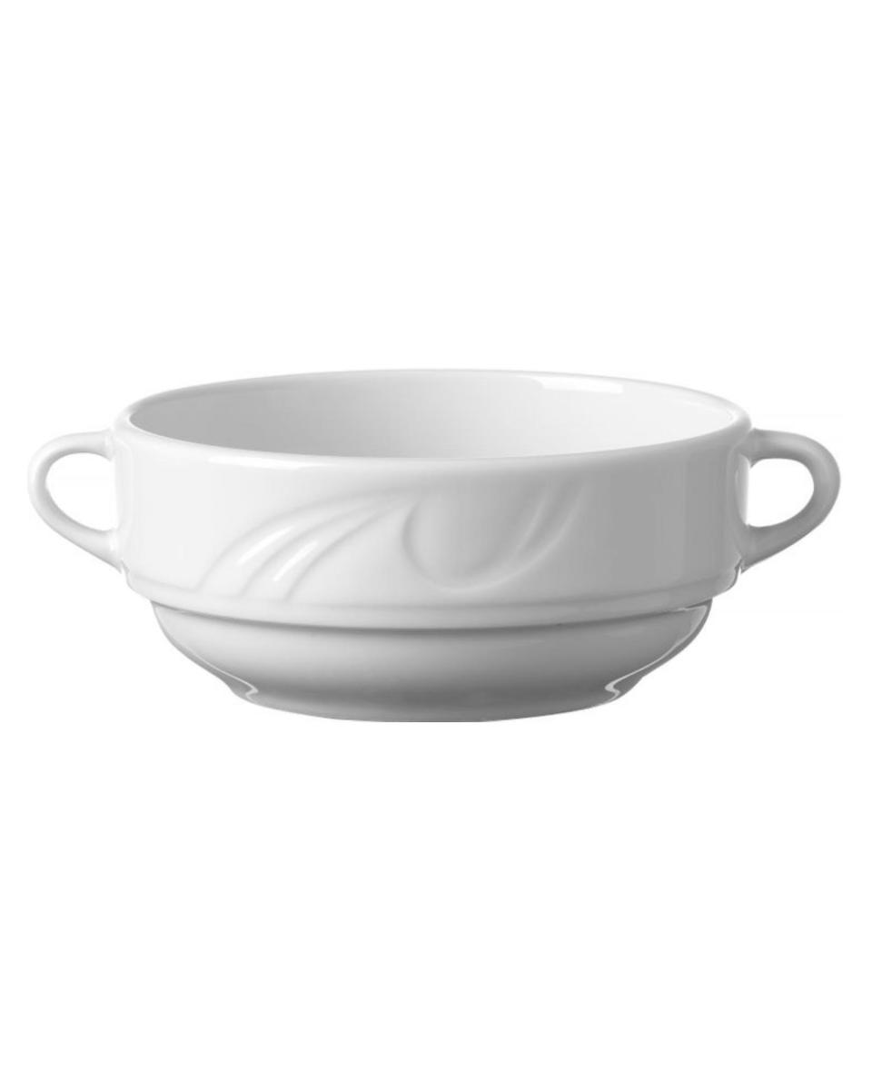 Bol à soupe - 12 pièces - Porcelaine - Ø12 CM - Hendi - 798805