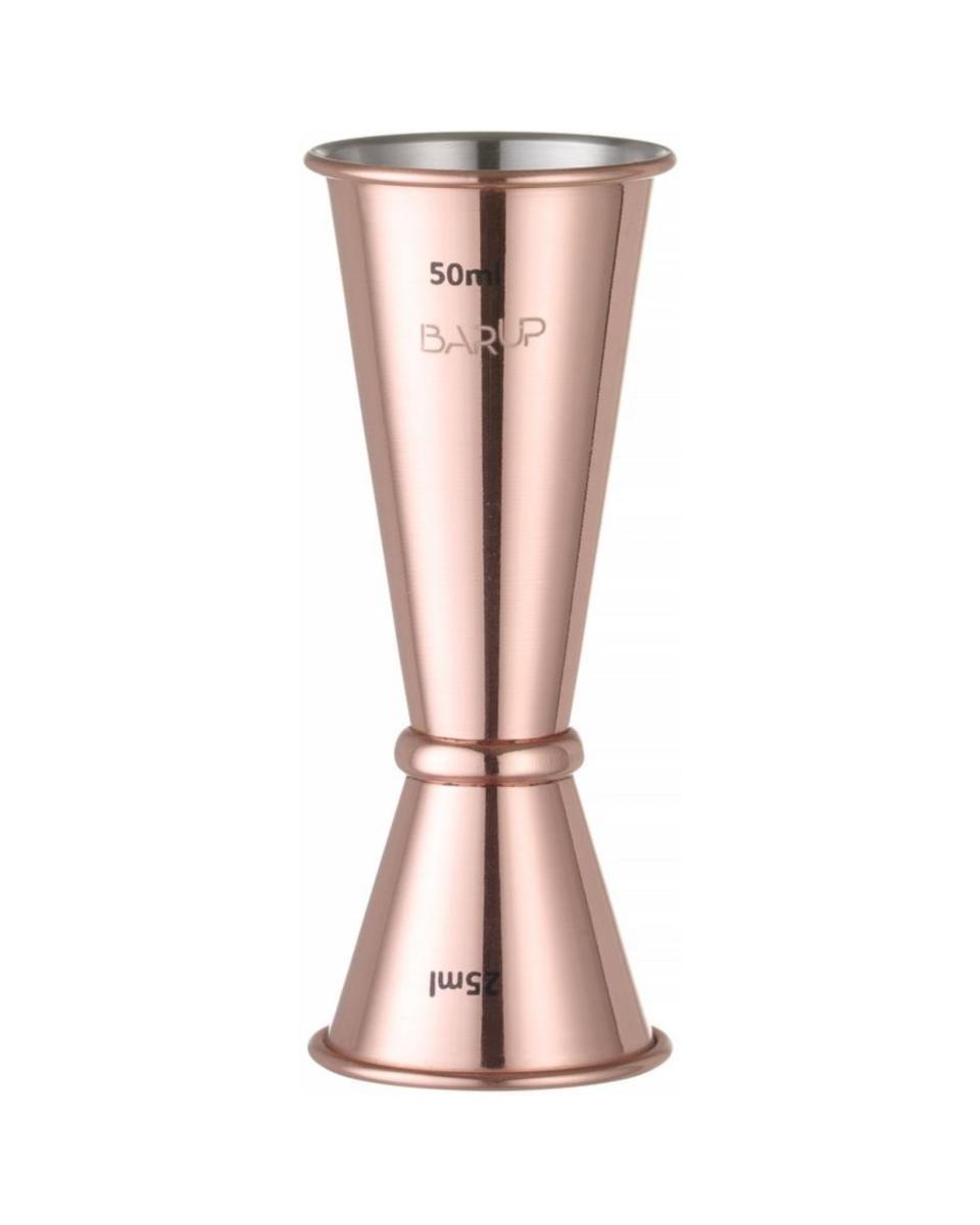 Taille barre - 25/50 ML - Cuivre - H 11,4 x Ø 4,3 CM - Hendi - 593332