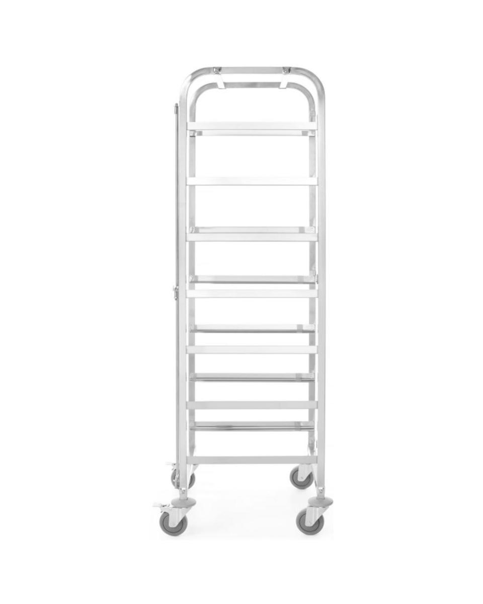 Paniers à vaisselle Chariot - H 168,8 x 74,9 x 74,9 CM - Hendi - 810583