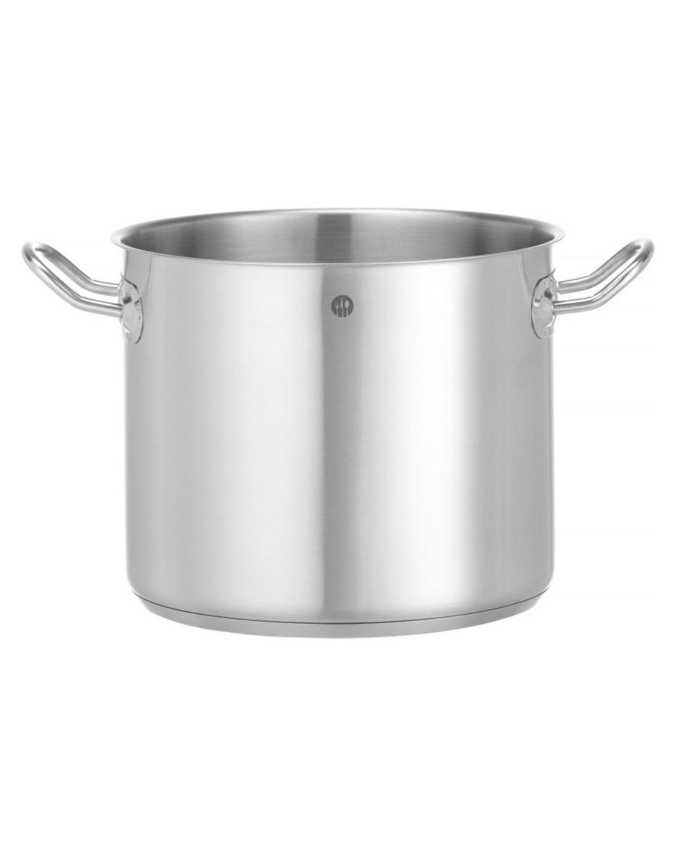 Casserole - Haute - Sans Couvercle - 9 Litres - H 20,4 x Ø 24 CM - Hendi - 837771