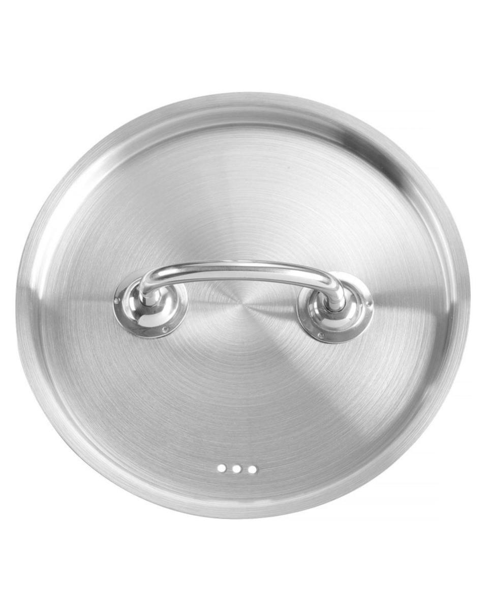 Casseroles à couvercle - H 4,8 x Ø 16 CM - Hendi - 837818