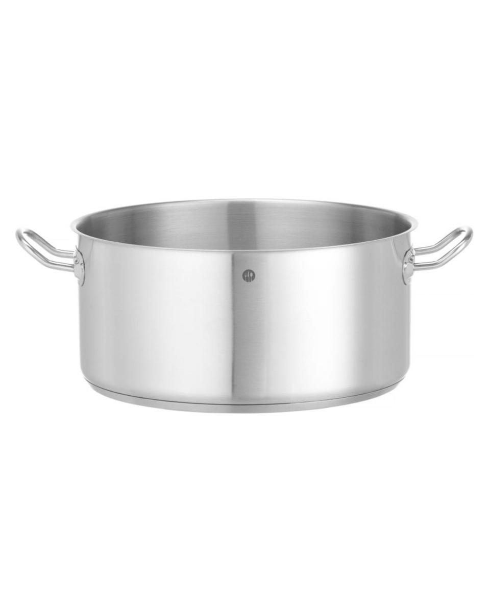 Casserole - Basse - Sans Couvercle - 12 Litres - H 15,4 x Ø 32 CM - Hendi - 837689