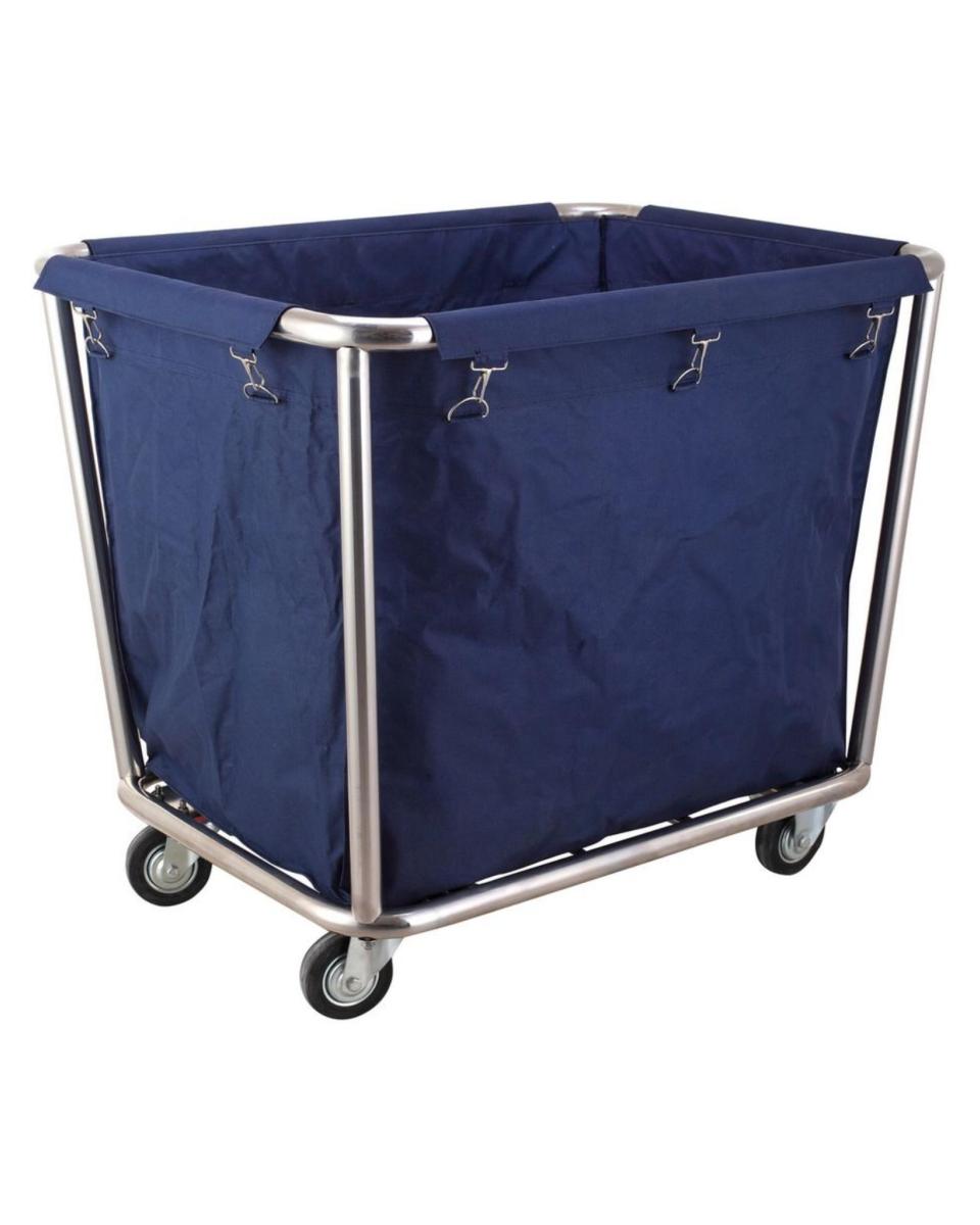 Sac à linge Chariot de lavage - H 64 x 59,5 x 82,5 CM - Hendi - 691090