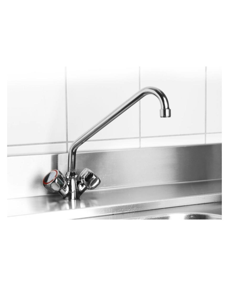 Robinet pour lavabo - H 71,1 x 13,7 x 27 CM - Hendi - 970508
