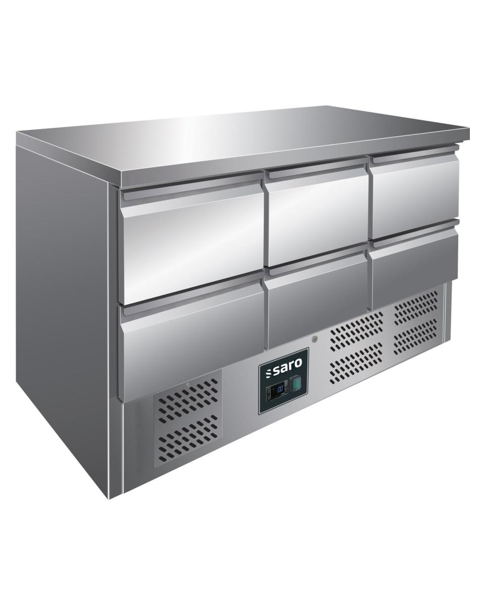 Etabli réfrigéré - H 95 x L 179,5 CM - inox - Saro - 323-10041