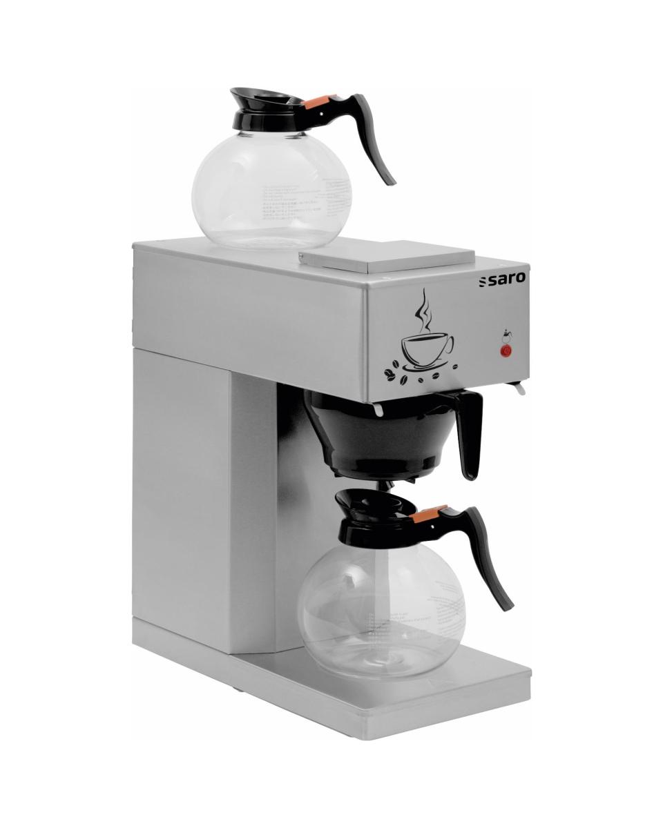 Cafetière - 2 verseuses en verre - Saro - 317-2090
