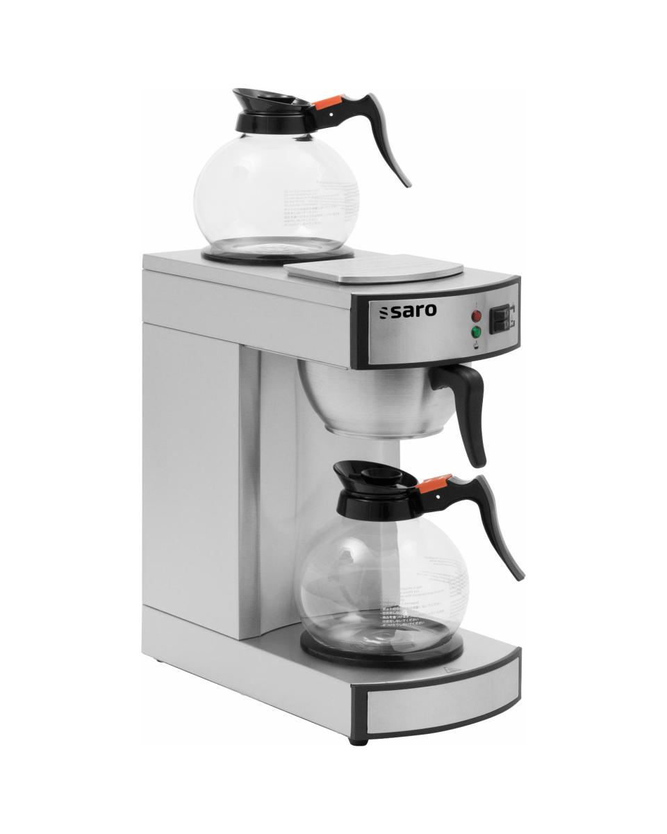 Cafetière - 2 verseuses en verre - Saro - 317-2080