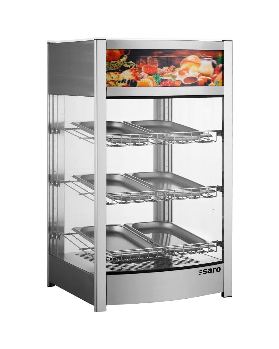 Vitrine chaude - 100 litres - Saro - 330-1090