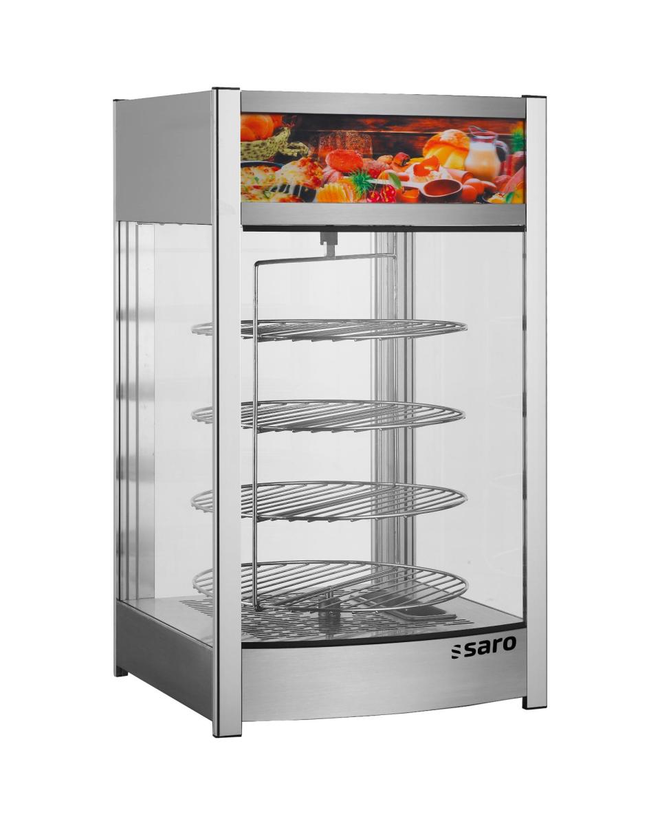 Vitrine chauffante - 100 litres - Saro - 330-1095