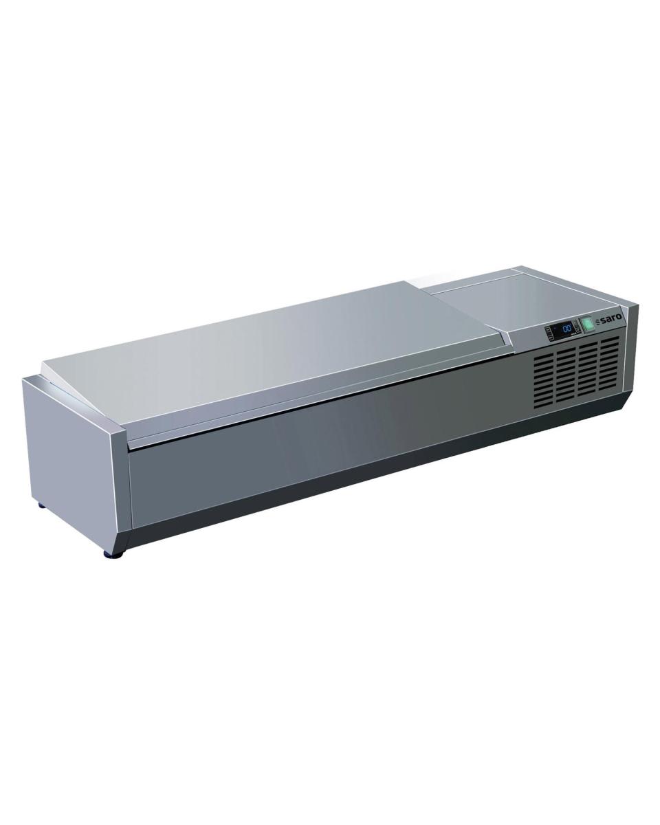 Vitrine Réfrigérée Design - Inox - 120 cm - Saro - 323-3138