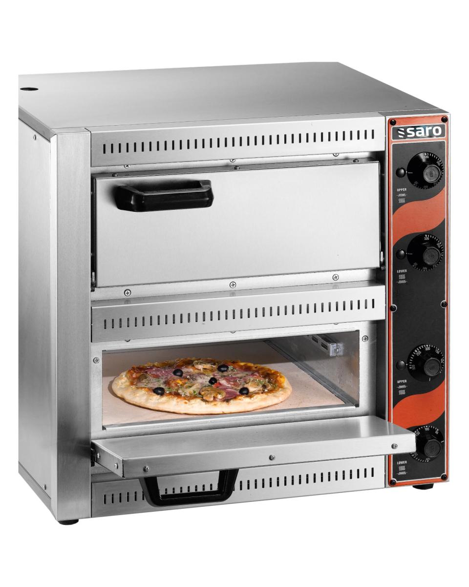 Four à pizza - 2x Ø 33 cm - Saro - 366-1035