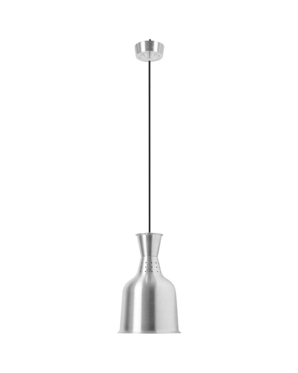 Lampe chauffante - 18,4 cm - Argent - Saro - 317-1080