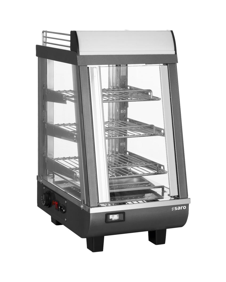 Vitrine chauffante - 80 litres - Saro - 330-1080