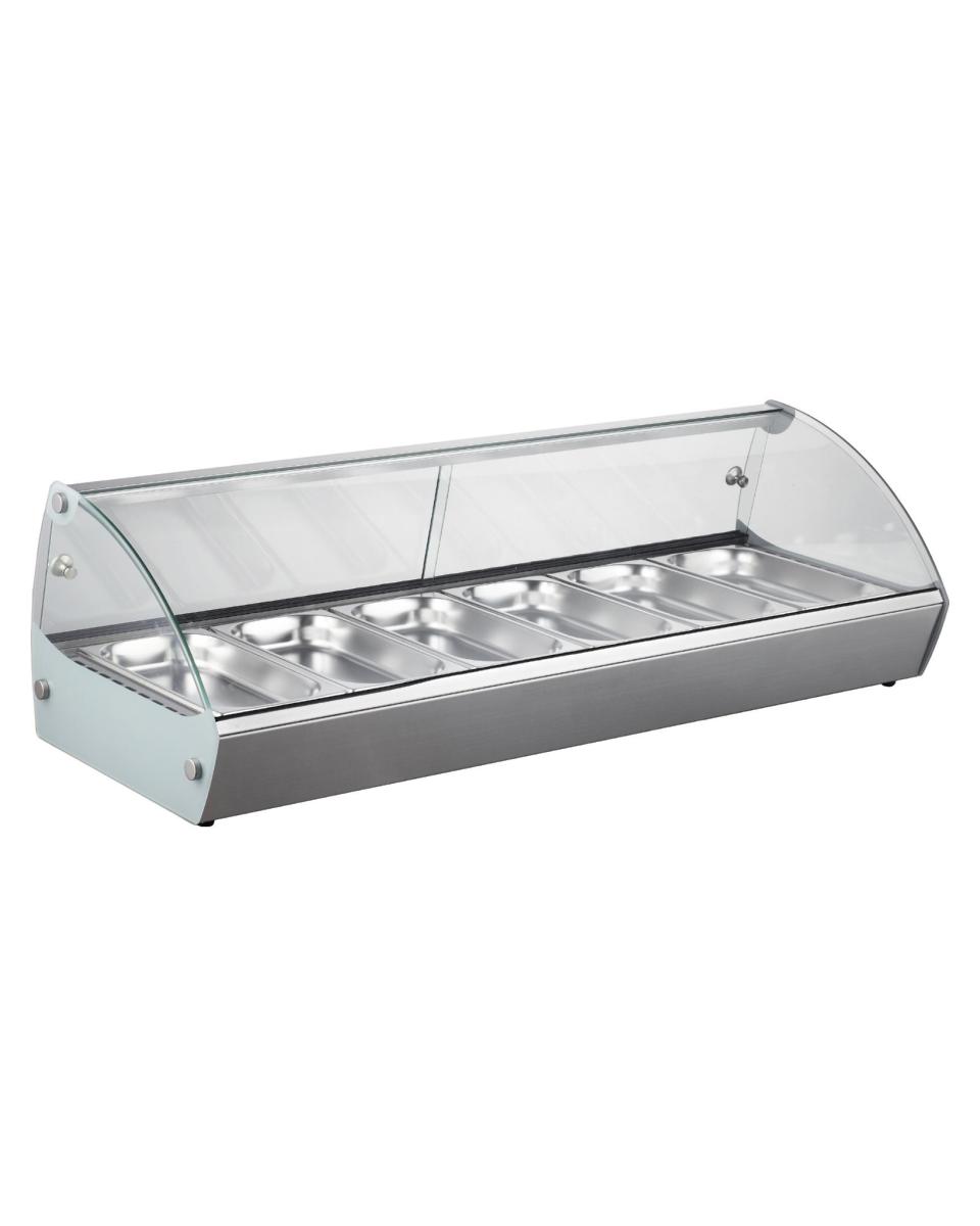 Vitrine chauffante - 70 litres - Saro - 330-1094