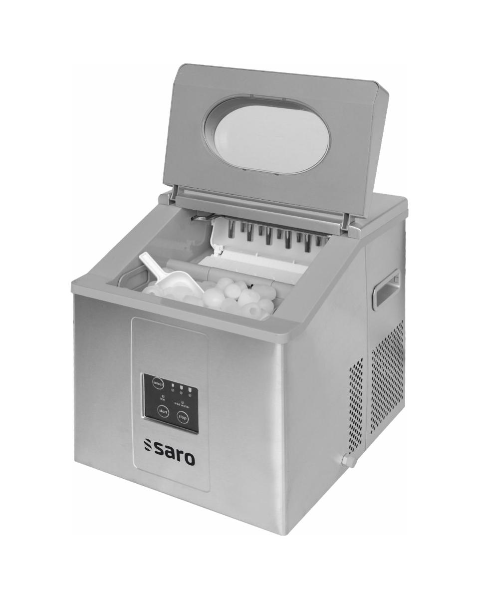 Machine à glaçons - Glaçons creux - 15 kg / 24h - Saro - 325-1020