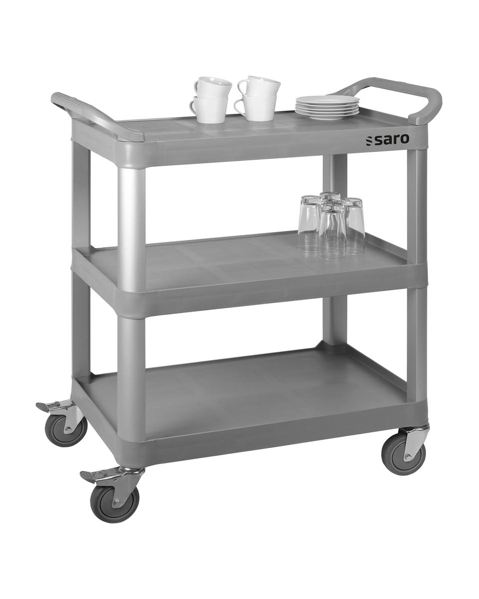 Desserte - 3 Plateaux - Gris - Saro - 213-3990