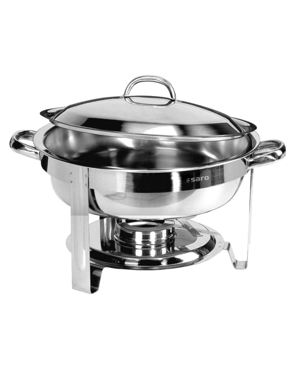 Chafing dish - Rond - 4 Litres - Saro - 127-1018
